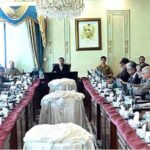 Caretaker Prime Minister Anwaar-ul-Haq Kakar chairs meeting of the federal cabinet.