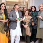 Caretaker Federal Minister for National Heritage and Culture, Jamal Shah inaugurating National Music Academy at PNCA