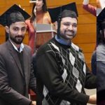 First Lady Begum Samina Alvi giving certificates to students with disabilities at the graduation ceremony of the Network of Organizations Working with Persons with Disabilities Pakistan (NOWPDP) students