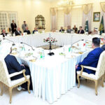 Caretaker Prime Minister Anwaar-ul-Haq Kakar meets the resident Ambassadors of Muslim Countries of Middle East and North Africa region