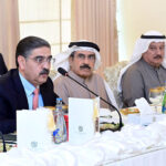 Caretaker Prime Minister Anwaar-ul-Haq Kakar meets the resident Ambassadors of Muslim Countries of Middle East and North Africa region