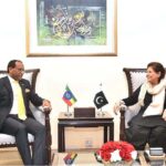 Ambassador of the Federal Democratic Republic of Ethiopia, Jemal Beker Abdula, calls on Caretaker Federal Minister for Finance, Revenue, and Economic Affairs Dr. Shamshad Akhtar at Finance Division