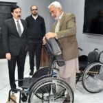 The head office of Pakistan Bait-ul-Mal in Islamabad, in collaboration with the Paraplegic Center Peshawar, conducted specialized training on customized and standard wheelchairs. The Managing Director of Pakistan Bait-ul-Mal, Amir Fida Paracha, and the CEO of Paraplegic center, Muhammad Alias present in the picture taken at this occasion