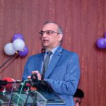 Federal Secretary Ministry of IT and Telecommunication Hassan Nasir Jamy addressing "Education Transformation Agreement Signing Ceremony, Launch of Imagine Cup, Founders Hub & Al Skilling