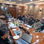 Chief Minister Gilgit-Baltistan Haji Gulbar Khan chairing a meeting of Education Steering Committee at CM Secretariat