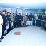 A delegation of Hurriyet leaders calls on the Caretaker Prime Minister Anwaar-ul-Haq Kakar