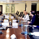 Ms. Hela Cheikhrouhou, Regional Vice President of International Finance Corporation (IFC) for Middle East, Central Asia, Turkey, Pakistan and Afghanistan called on Caretaker Federal Minister for Finance, Revenue and Economic Affairs Dr Shamshad Akhtar at Finance Division