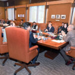 President Dr. Arif Alvi chairing a meeting regarding the implementation of Zainab Alert, Response and Recovery Act 2020, at Aiwan-e-Sadr