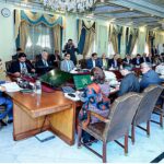 A delegation of Industrialists and Businessmen from Karachi called on Caretaker Prime Minister Anwaar-ul-Haq Kakar