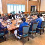 A delegation of the Zamindar Action Committee of Balochistan call on caretaker Prime Minister Anwaar-ul-Haq Kakar