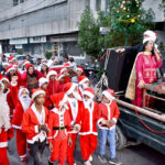 Pakistan Minority Rights activists dressed as Santas took part in a Christmas Peace Rally to celebrate the Christmas season