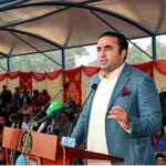 December 25 – Chairman Pakistan People's Party (PPP), Bilwal Bhutto Zardari addressing during convocation ceremony at Bakhtawar Cadet Collage for Girls