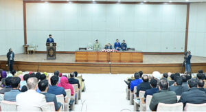 The Caretaker Prime Minister Anwaar-ul-Haq Kakar addresses the 12th National Balochistan Workshop