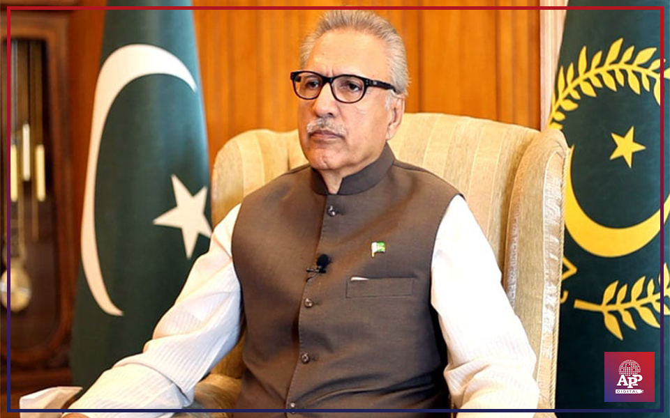 Nation united against terrorism: President Alvi