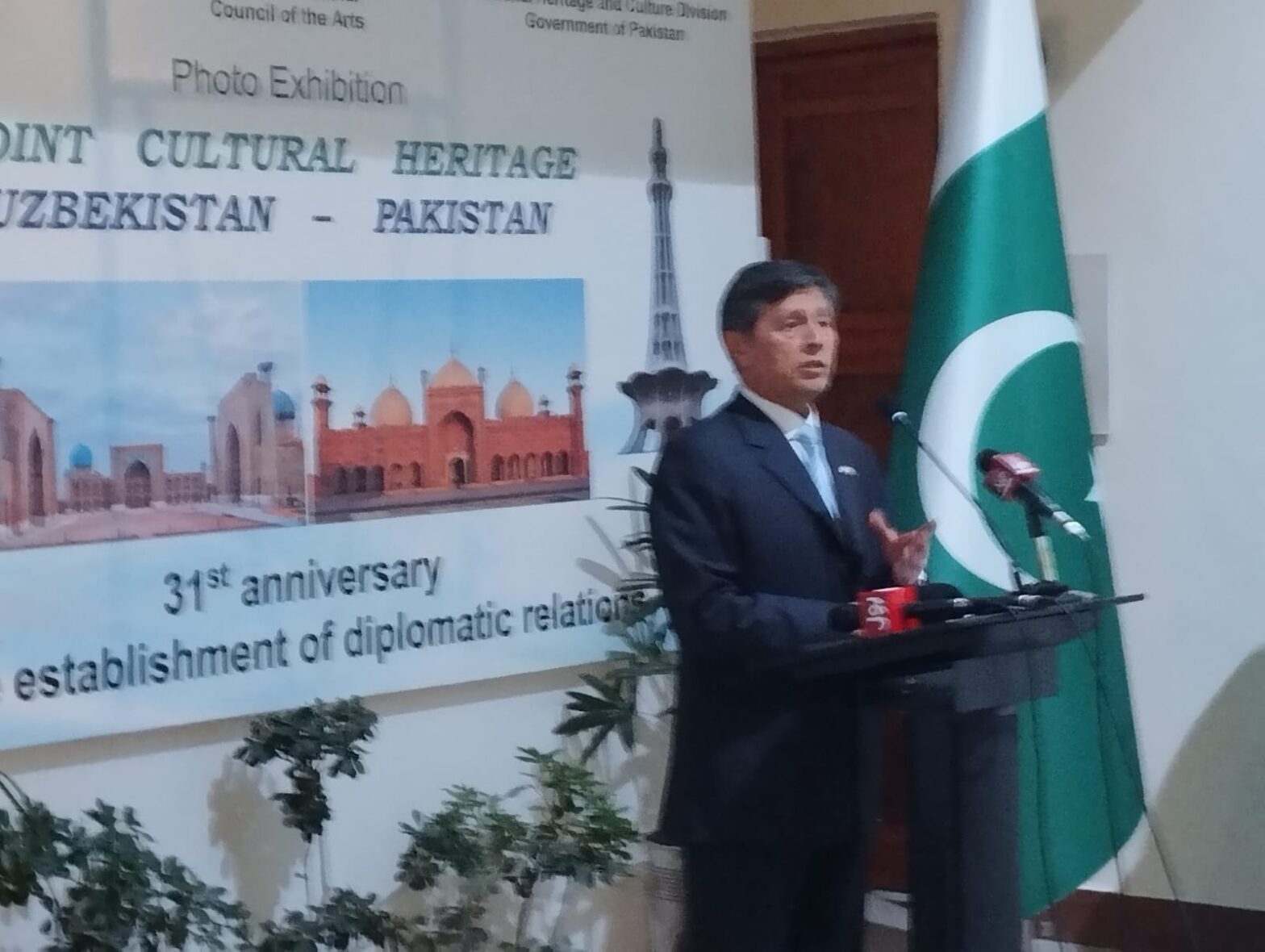Uzbekistan- Pakistan connected by historical, cultural relationships: Ambassador Usmanov
