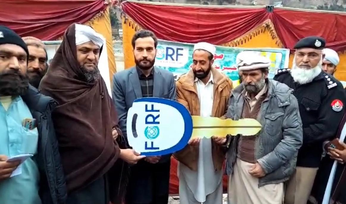 FGRF hands over keys of houses built for Kalam's flood victims