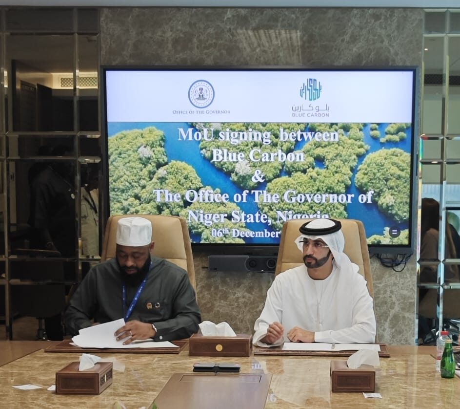Blue Carbon join forces with Niger state to plant 1 billion trees, advance nature based solutions