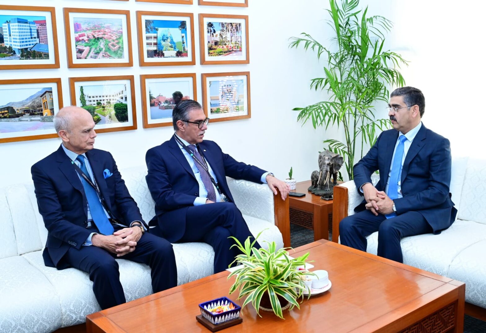 Aga Khan University president meets PM Kakar