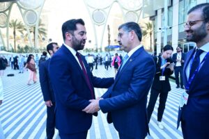 Caretaker PM, Scottish First Minister discuss collaborative efforts over climate change