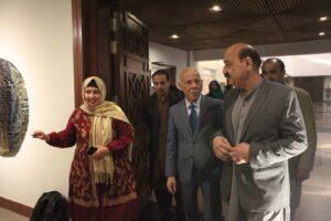 Unveiling "A Mirror's Tale", PNCA celebrates Hussain Jamil's reflective artistry