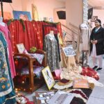 Students visiting Annual Exhibition titled "Enchanted World of Art and Creativity" at FG College of Home Economics & Management Sciences F-11