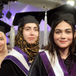 Students pose for photograph during 31st Convocation at University of Karachi (UoK)