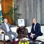 Ambassador of Switzerland to Pakistan Georg Steiner called on President Dr. Arif Alvi at Aiwan-e-Sadr.