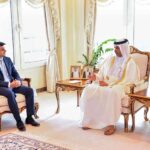 SAPM, Jawad Sohrab Malik meets Qatar's Minister of State for Interior Affairs, H.E. Sheikh Abdulaziz bin Faisal Al Thani.