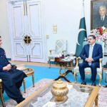 Speaker National Assembly Raja Pervez Ashraf called on caretaker Prime Minister Anwaar-ul-Haq Kakar.