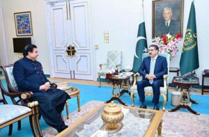  Speaker National Assembly Raja Pervez Ashraf called on caretaker Prime Minister Anwaar-ul-Haq Kakar.
