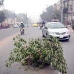 A view of open main hole at Sargodha Road may cause any mishap and needs the attention of concerned authorities.