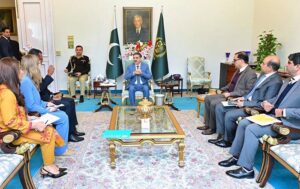 UNICEF's representative in Pakistan Abdullah Fadil called on caretaker Prime Minister Anwaar-ul-Haq Kakar.