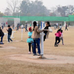 Children enjoy playing at Sukh Chayn Park in the Federal Capital