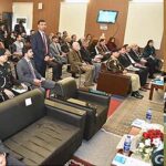 President Dr Arif Alvi addressing the inaugural session of the Regional Dialogue 2024 on "Climate Crisis: Shaping South Asia's Resilience" organized by the Institute of Regional Studies.