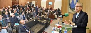 President Dr Arif Alvi addressing the inaugural session of the Regional Dialogue 2024 on "Climate Crisis: Shaping South Asia's Resilience" organized by the Institute of Regional Studies.