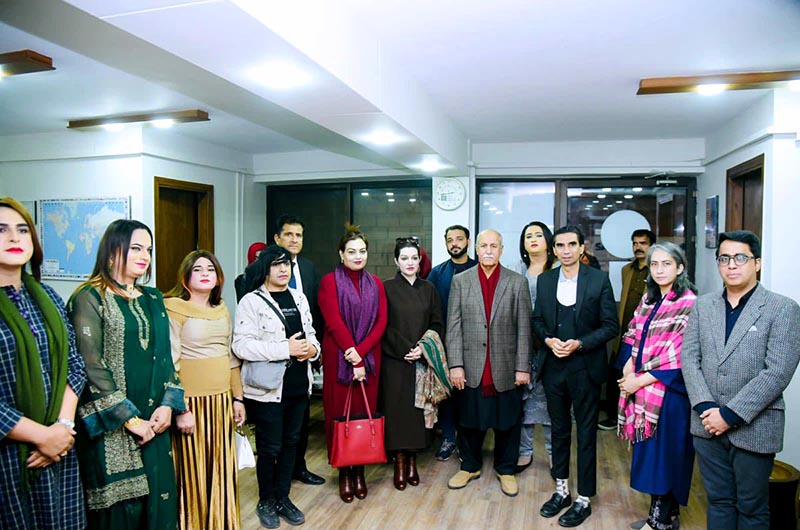 Special Assistant to Prime Minister for Human Rights and Women Empowerment, Mushaal Hussein Mullick, addressing the workshop on "Wellness and Communication Development for non-binary and transgender individuals"