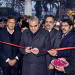 Caretaker Punjab Chief Minister Syed Mohsin Naqvi inaugurating Business Facilitation Center at Anwar Club
