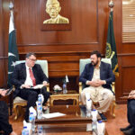 Ambassador of Norway to Pakistan, Per Albert Ilsaas call on Chief Minister Gilgit-Baltistan, Gulbar Khan at GB House
