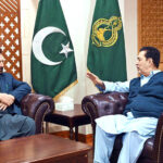 Chief Minister Gilgit-Baltistan, Haji Gulbar Khan meets Governor Gilgit-Baltistan Syed Mehdi Shah