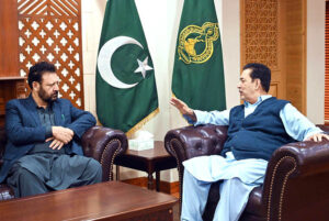 Chief Minister Gilgit-Baltistan, Haji Gulbar Khan meets Governor Gilgit-Baltistan Syed Mehdi Shah