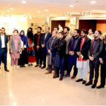 Members of Youth Assembly Islamabad visiting Senate Museum at Parliament House.
