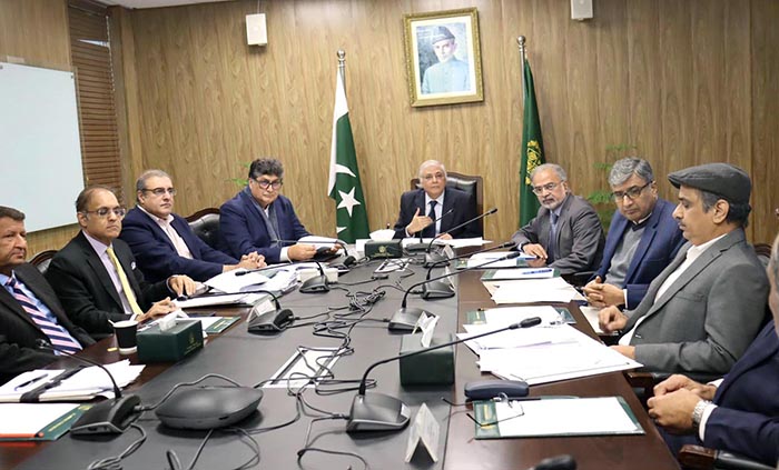 The 4th meeting of the steering committee for the 2024 South Asian Games chaired by the Caretaker Federal Minister for Inter-Provincial Coordination (IPC) Fawad Hassan Fawad and Ministry of Planning Development & Special Initiatives, Muhammad Sami Saeed.