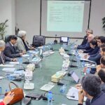 Caretaker Minister for Interior and Industries, Dr. Gohar Ejaz chairing the Sugar Advisory Board Meeting.