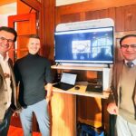 Caretaker Federal Minister for IT and Telecommunication Dr. Umar Saif visits Google House at Davos.