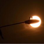 An attractive view of sunset in the Federal Capital