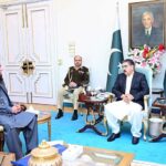 Chairman PTA, Major General (R) Hafeez-ur-Rehman calls on Caretaker Prime Minister Anwaar-ul-Haq Kakar