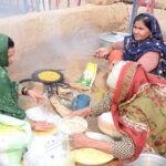 Students are visiting different stalls during Gur Mela and Cultural Festival at the University of Agriculture Faisalabad organized by Directorate of Farms