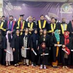 Speaker National Assembly Raja Pervez Ashraf addressing the Convocation ceremony of Punjab college Gujar Khan