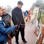 Painting & Calligraphy Exhibition organized by the The Formanite School System with the collaboration of Walled City Authority Shalamar Garden