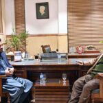 Chief Minister Gilgit-Baltistan, Haji Gulbar Khan calls on Governor Gilgit-Baltistan, Syed Mehdi Shah